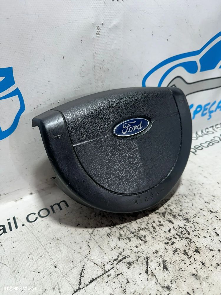 .Airbag Volante Guiador Original Ford Fusion Fiesta MK5 2S6AA042B85 2001 - 2010 - 4