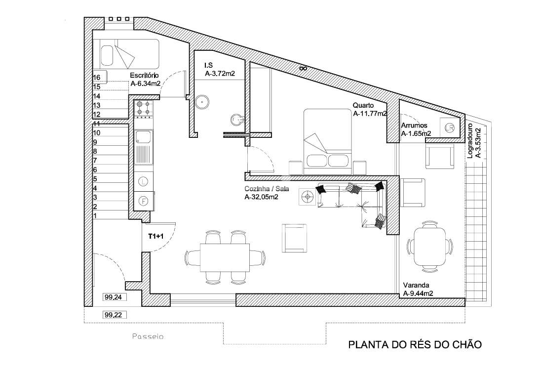 Apartamento com 2 quartos, novo e com estacionamento no centro da Vila - Grande imagem: 4/13