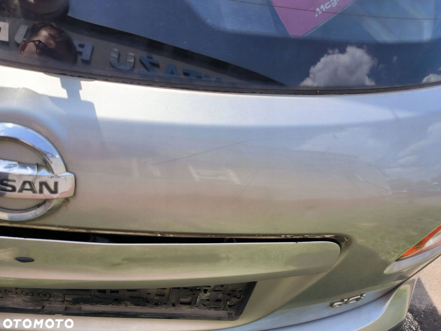 Klapa bagażnika tylna Nissan Qashqai J10 KY0 - 6
