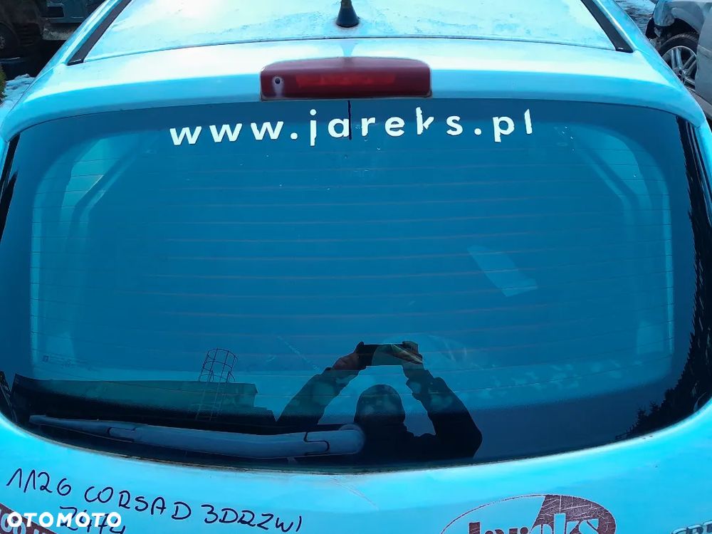 Klapa Tylna Tył Bagażnika Opel Corsa D HB 3Drzwi Z474 - 6