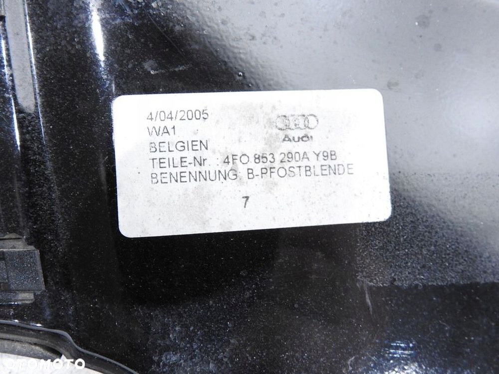 LISTWA NAKŁADKA SŁUPKA PRAWA AUDI A6 C6 - 8