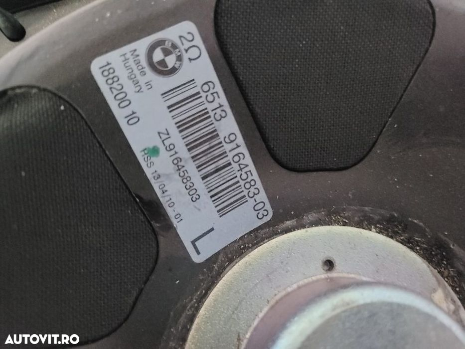 Boxa Difuzor Subwoofer Tub De Bass Stanga Fata Bmw Seria 5 GT F07 Dezmembrez Bmw F07 - 4