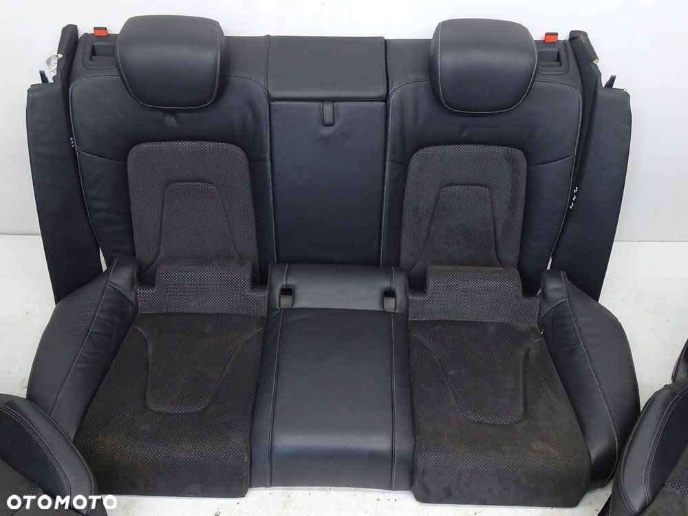 KPL FOTELE KANAPA PÓŁSKÓRA AUDI A5 8T 5D SB S-LINE - 7