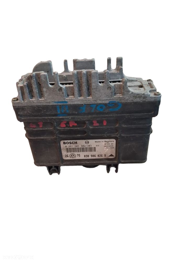 Sterownik SILNIKA ECU Komputer Volkswagen Skoda Seat Audi 030906026R