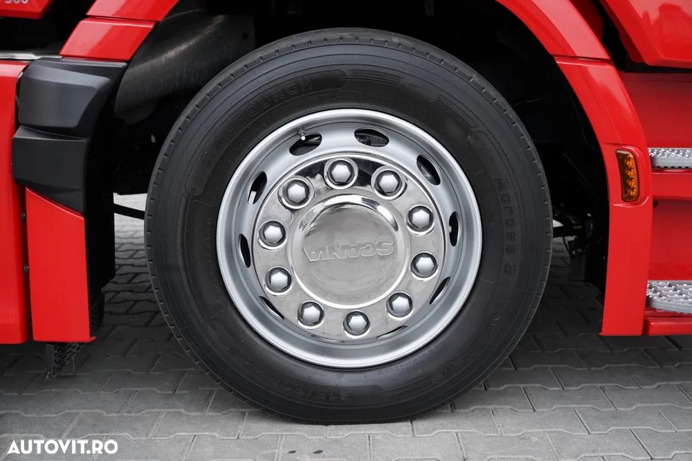 Scania S 460 / CORTINĂ 8.1 M / 60 M3 / SOLO / 6X2 / PUNTE RIDICATĂ / PUNTE DIRECȚIE - 17