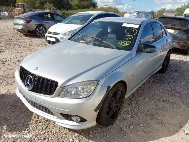 MERCEDES C220 C 220 w204 w 204 BLUE EFFICIENCY CDI 170 cv 170cv OM 651 951 OM651.951  Cinza - Frente Completa Parachoques Parachoque Motor Espelho Interior Jantes Caixa - 1