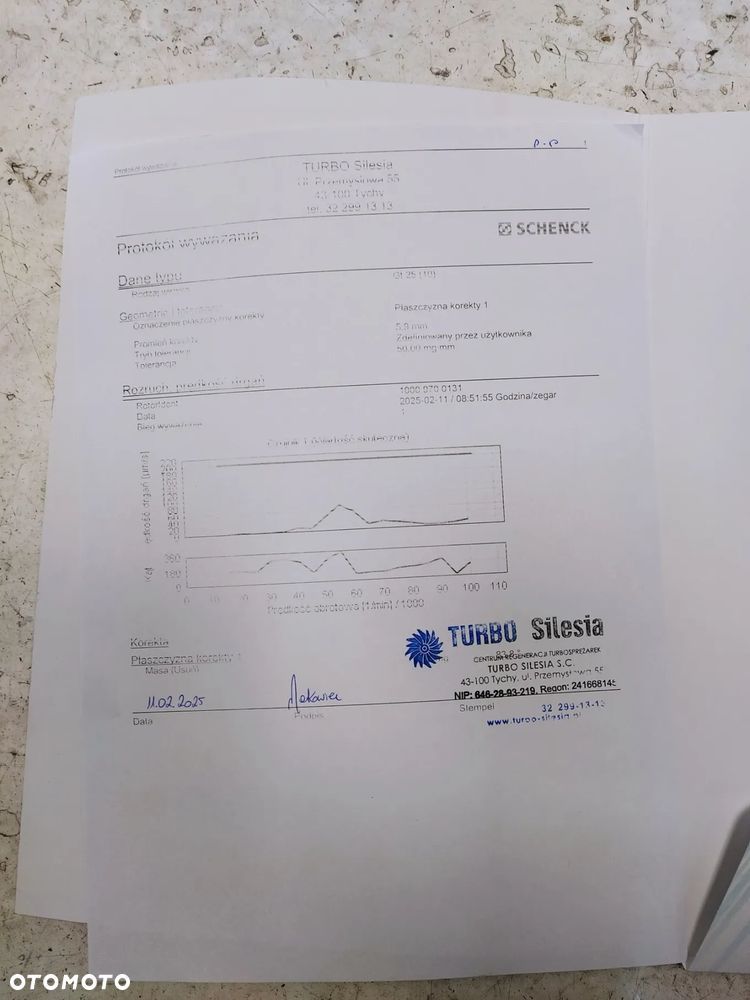 JAGUAR E-PACE X540 XE X760 XF II X260 F-PACE X761 LAND ROVER DISCOVERY SPORT L550 DISCOVERY V L462 RANGE ROVER SPORT II L494 EVOQUE L551 L538 VELAR L560 2.0D TURBO TURBINA TURBOSPRĘŻARKA REGENEROWNA WYDRUK ORYGINAŁ - 25