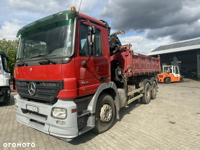 Mercedes-Benz ACTROS 2636 6x4 HDS HIAB 122-2CL wyjscie na rotor, wywrotka - 8
