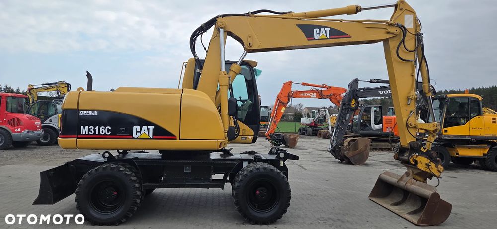 Caterpillar << CAT M316, 2004r, z Niemiec, 2 łyżki!, Fatura Marża, cena brutto!>> - 6