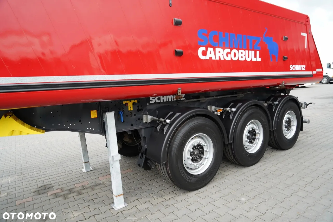 Schmitz Cargobull WYWROTKA / ALUMINIOWA / 24 m3 / 2021 ROK / OPONY 100% / WAGA: 5100 KG / OŚ PODNOSZONA - 10