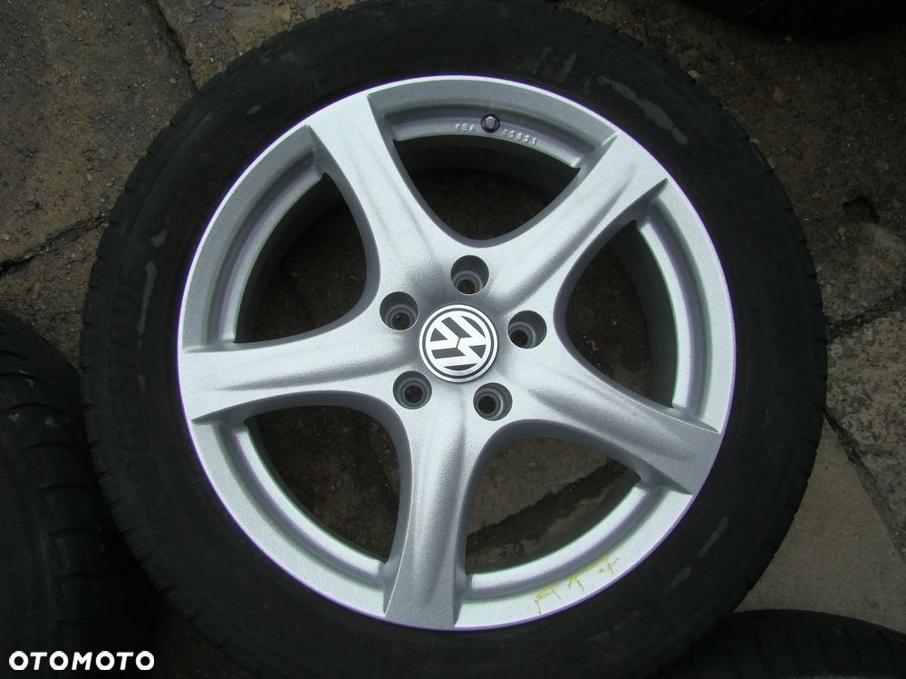 a17 5x112 VW T-Roc Beetle Skoda Karoq Yeti Seat Ateca Audi Q2 7Jx17 opony lato 215/55 - 5