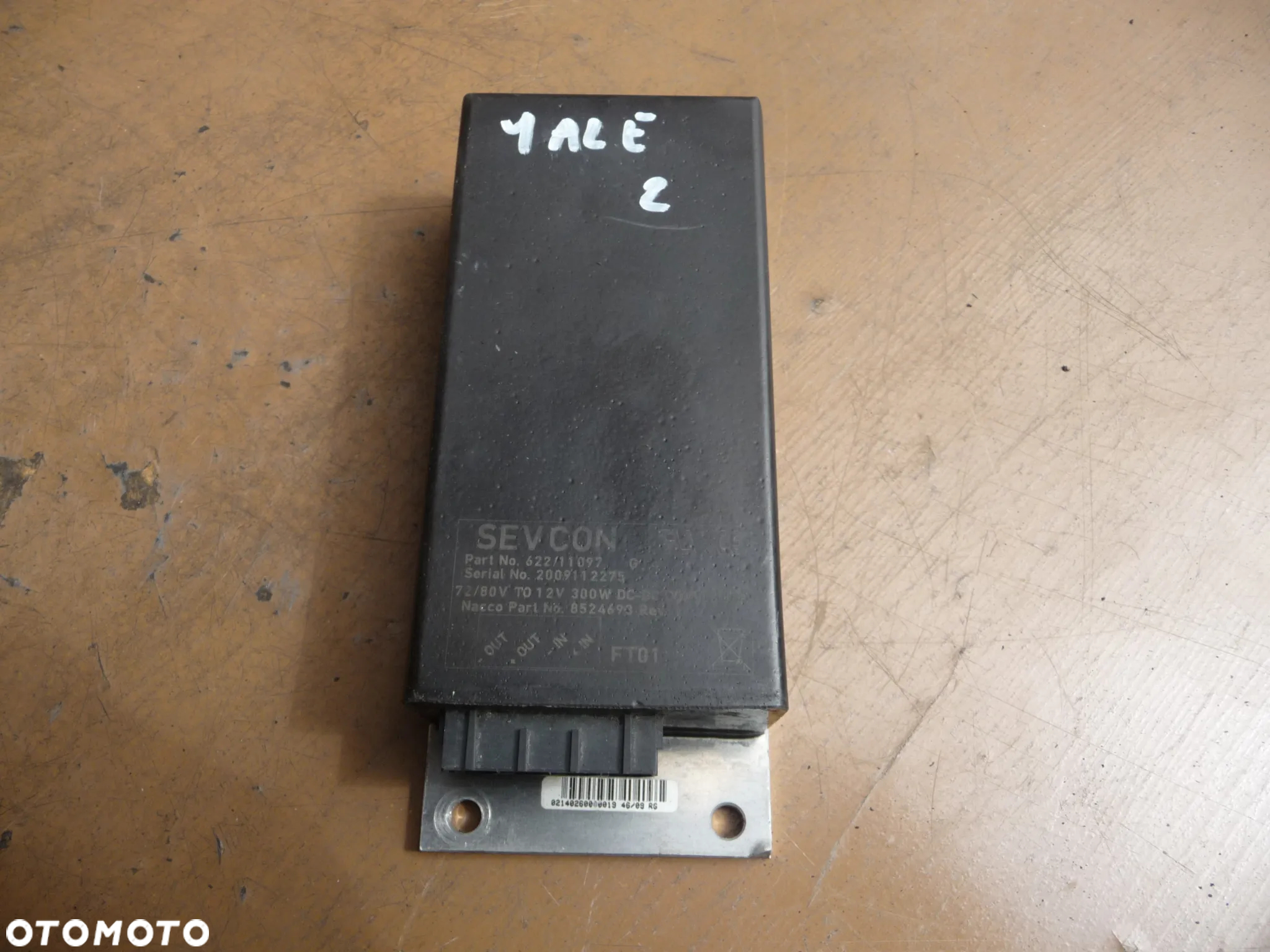 PRZETWORNICA SEVCON 72/80-12V 300W DC DO DC - 4