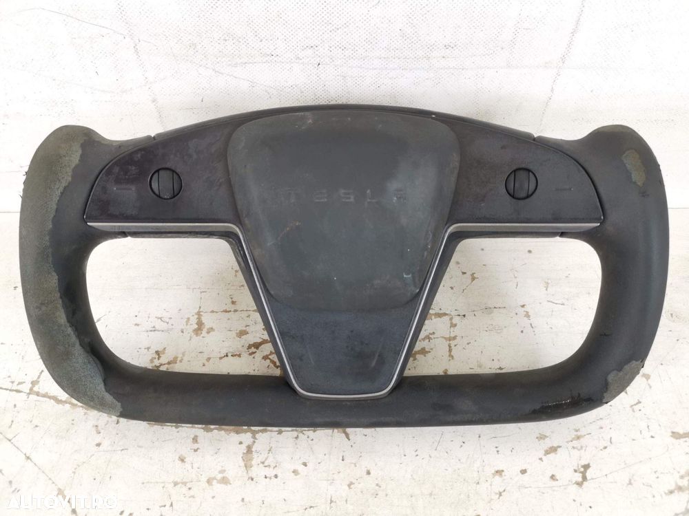 Airbag Volan Yoke Plaid Tesla  Model S 1 [facelift] 2016 2017 2018 201 - 1