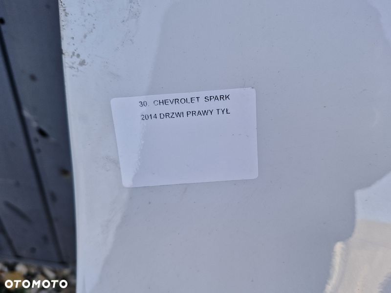 chevrolet spark iii 3 m300 drzwi prawy tył tylne prawe - 2