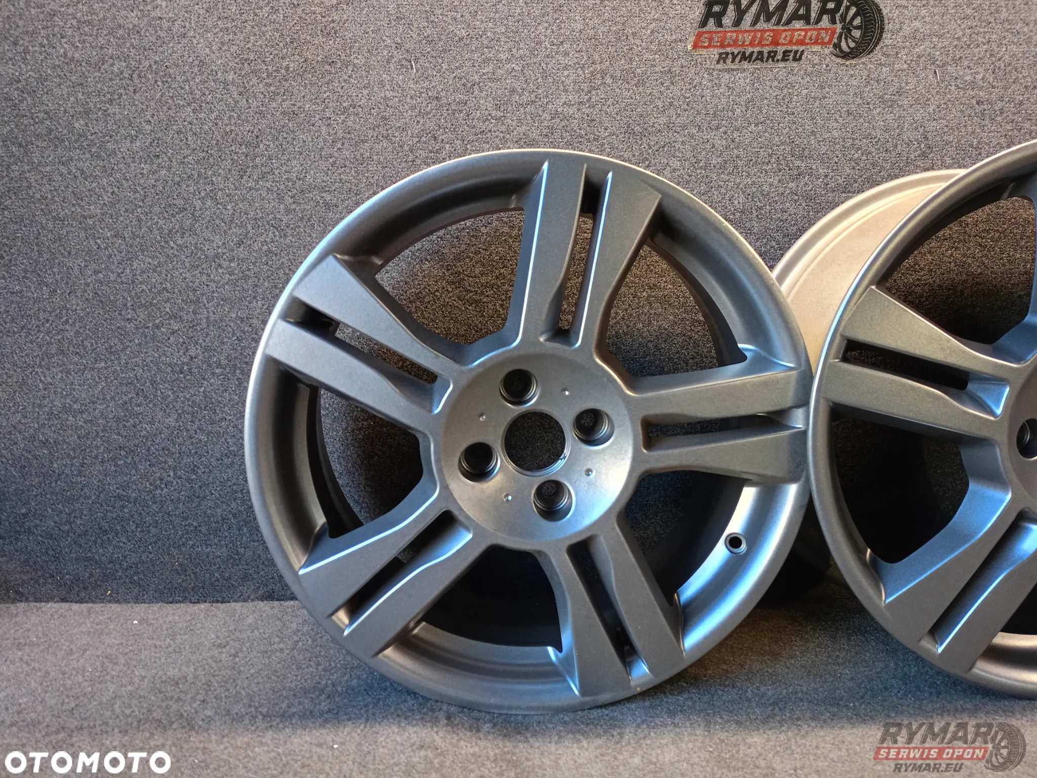 ŚLĄSK ALUFELGI 7X17" 4x100 ET55 ORYGINAŁ RENAULT TWINGO II RS KOMPLET - 2