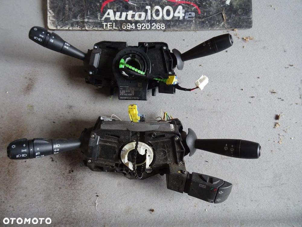 DACIA DOKKER LODGY MANETKI PRZELACZNIK SWIATEL KIERUNKOW WYCIERACZKI CZESCI ROZNE