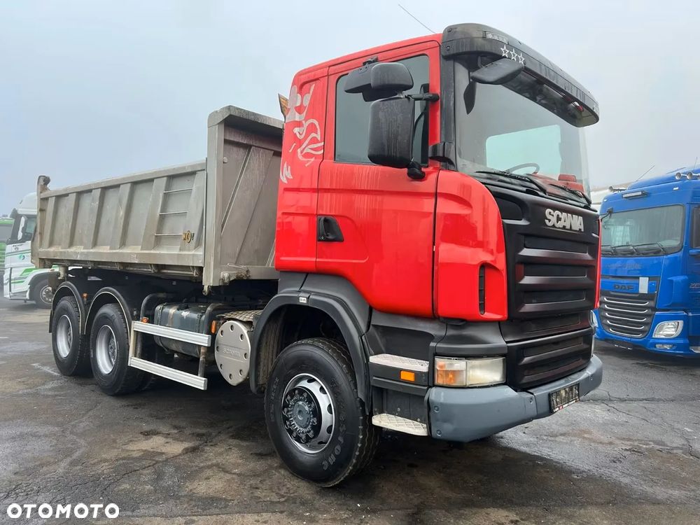 Scania R420 6x6 Hydroburta , stały napęd , zabudowa KOV, niski przebieg 320 tys km , wywrotka, zaczep do przyczepy, - 2