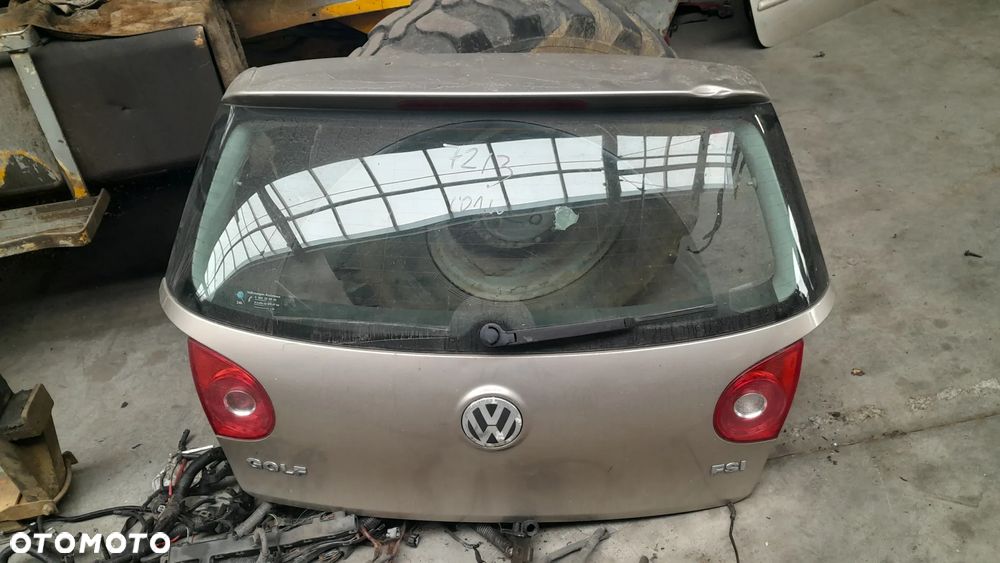 VW GOLF V KLAPA BAGAŻNIKA TYLNA TYŁ KOMPLETNA LD1W nr. 72/3 - 1