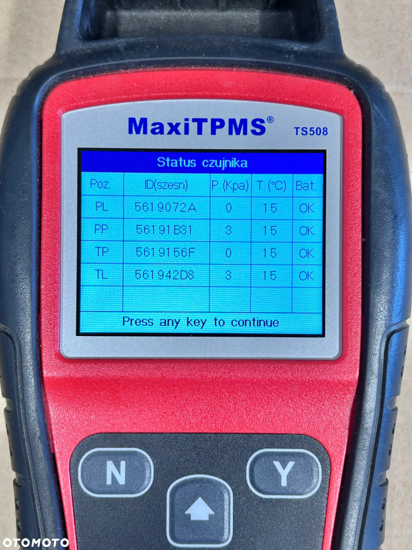 4 FELGI STAL. OPEL CORSA D,E,ADAM 15'' +TPMS 6J ET39 - 7