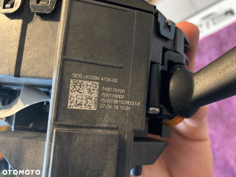 PRZEŁĄCZNIK ZESPOLONY MANETKI TAŚMA MERCEDES E-KLASA W213 KOMBI - 10