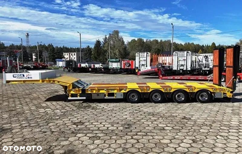 Inny Niska podłoga 4-osie, rozciągana dł. 18,60 m, własne PTO, NAJAZDY HYDRAULICZNE, - 18