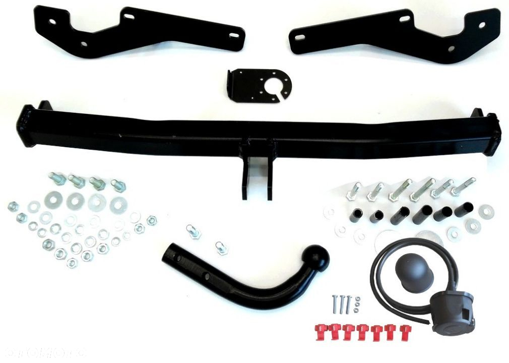 Hak Holowniczy + Kula + Wiązka + Gniazdo elektr.  do Renault Clio I 3/5-Drzwiowy od 1990 do 1998 - 3