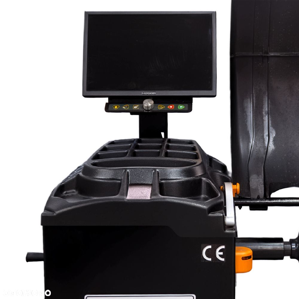 Wyważarka do Kół ETGE-908 BLACK LCD LASER Automatyczna LED Premium CE - 4