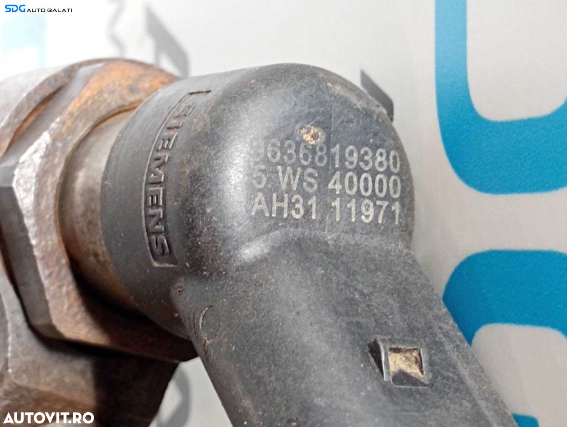 Injector Injectoare Peugeot 307 2.0 HDI 2001 - 2008 Cod 9636819380 5WS40000 [M7845] - 5