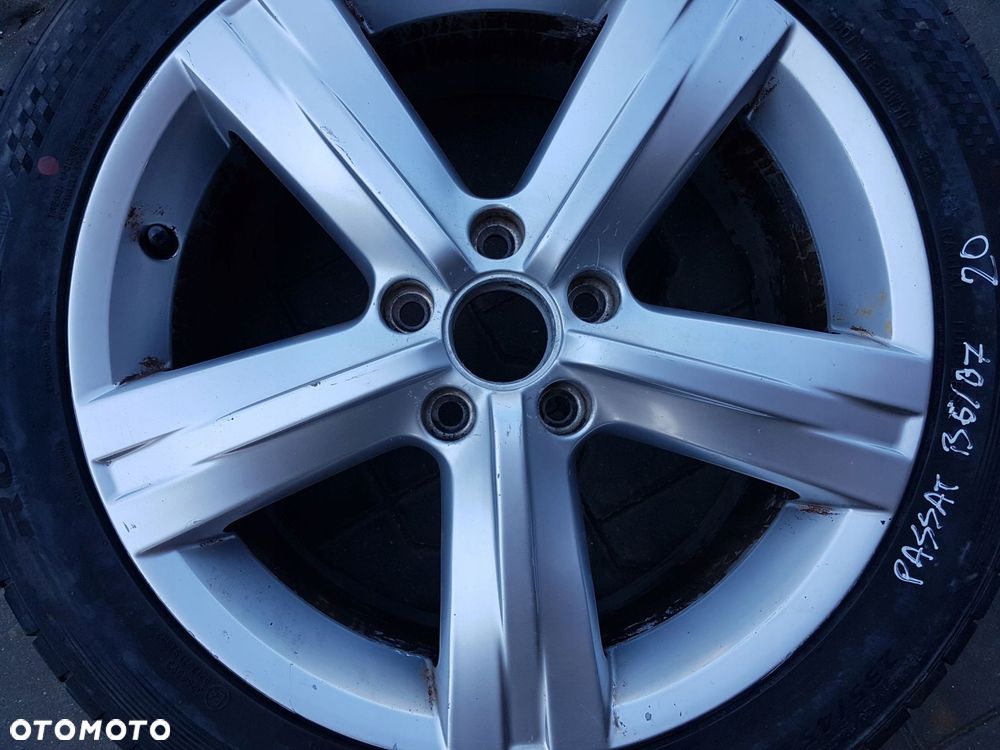 VW PASSAT B7 10-14r CC FELGA ALUMINIOWA 17 5X112 3AA601025E KOŁO ZAPASOWE - 3