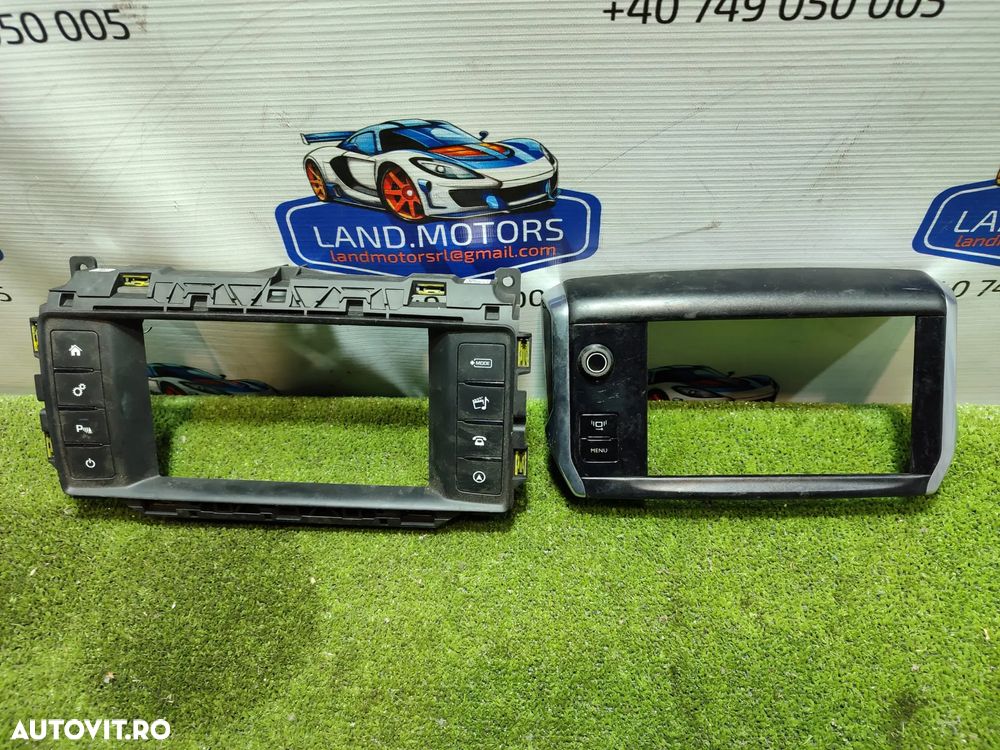 PANOU BUTOANE DISPLAY BORD  JAGUAR F-PACE X761 2018 2.0 DIESEL / 5 USI SUV 2016-2020 COD OEM 28391853 / PEUGEOT 208 1.4 DIESEL 2013 / 2012-2018 - 1