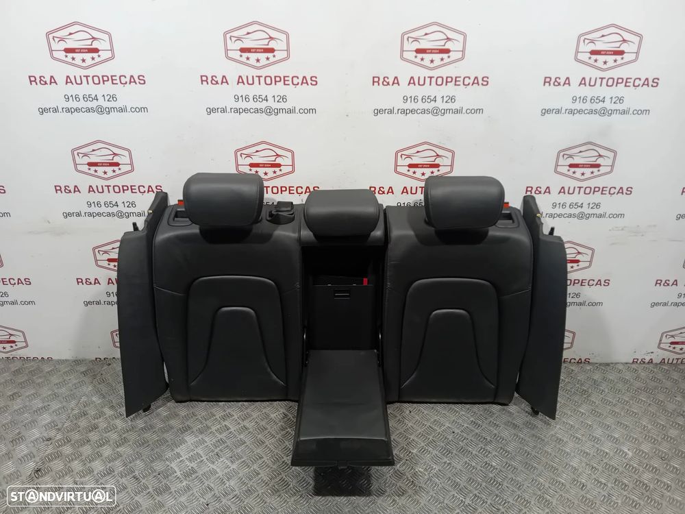 Conjunto Bancos Trás Traseiro em Pele Audi A4 B8 Sedan em Pele Original - 7