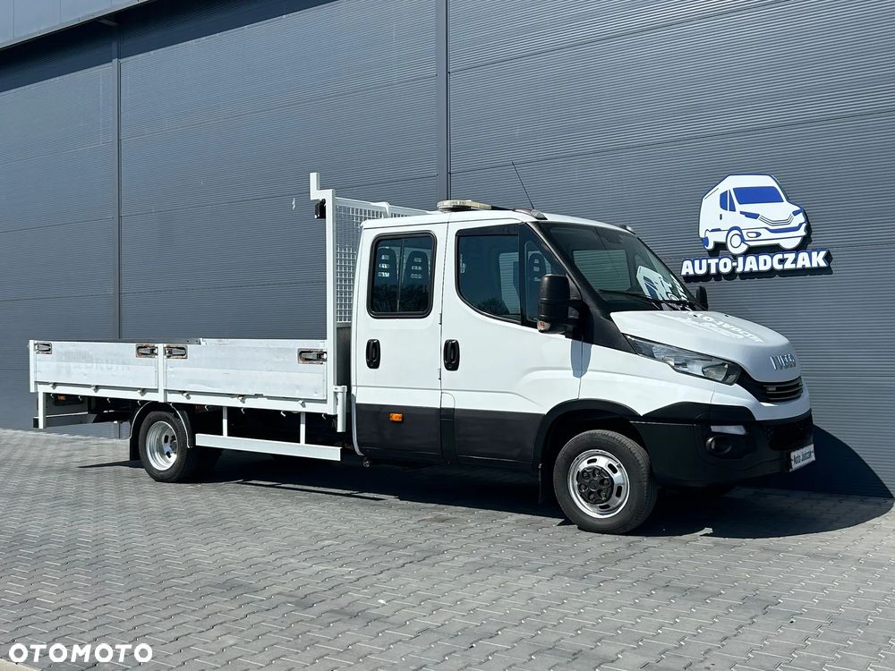 Iveco Daily 50C18 35C18 3.0 HPI Hi-Matic DOKA Skrzynia Brygadówka **Długa paka 395cm**KLIMA**BLIŹNIAKI**Sprowadzony** - 2