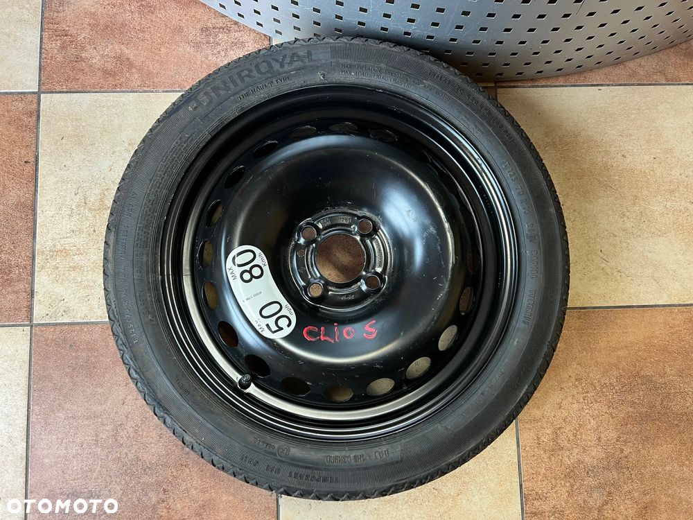 KOŁO DOJAZDOWE ZAPAS RENAULT CLIO V 403005606R 16" ET40 4X100 - 1