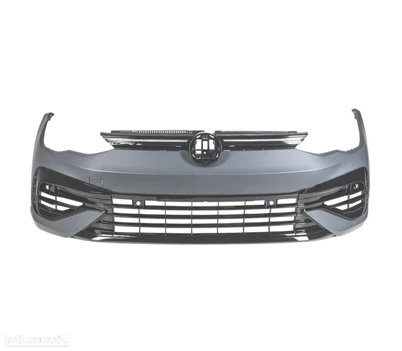 PÁRA-CHOQUES DIANTEIRO VOLKSWAGEN VW GOLF 8 LOOK R PDC - 2