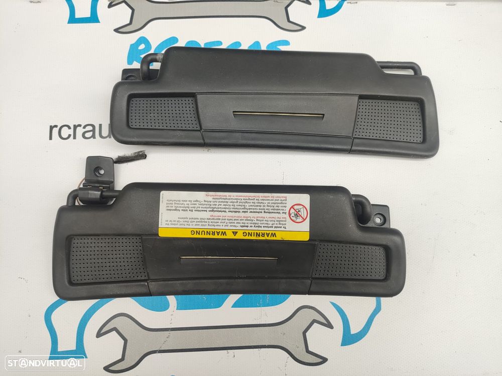 Palas De Sol Pretas Originais Mercedes SLK R171 - 2