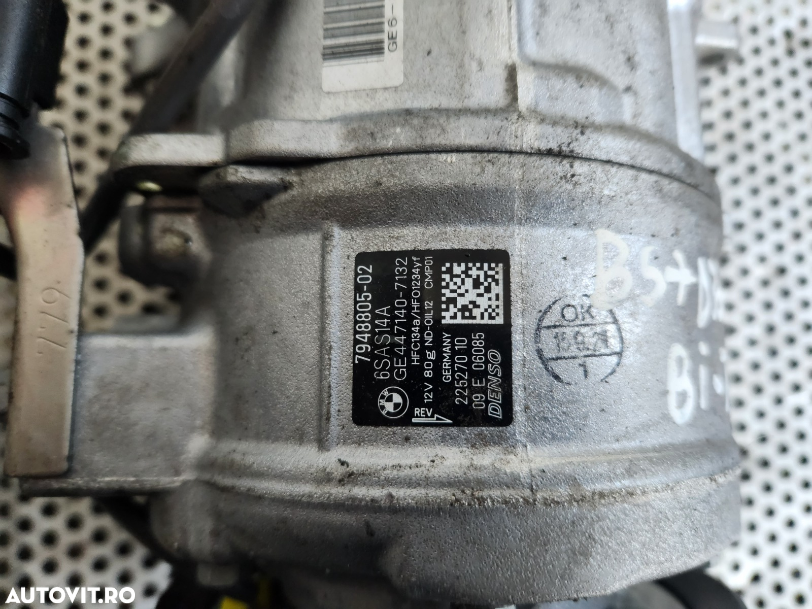 Compresor Clima Aer Conditionat Nou Sub 1.000 Km Bmw 3.0 D 4.0 D B57 Euro 6 Mild Hibrid Cod  G20 G2 - 8