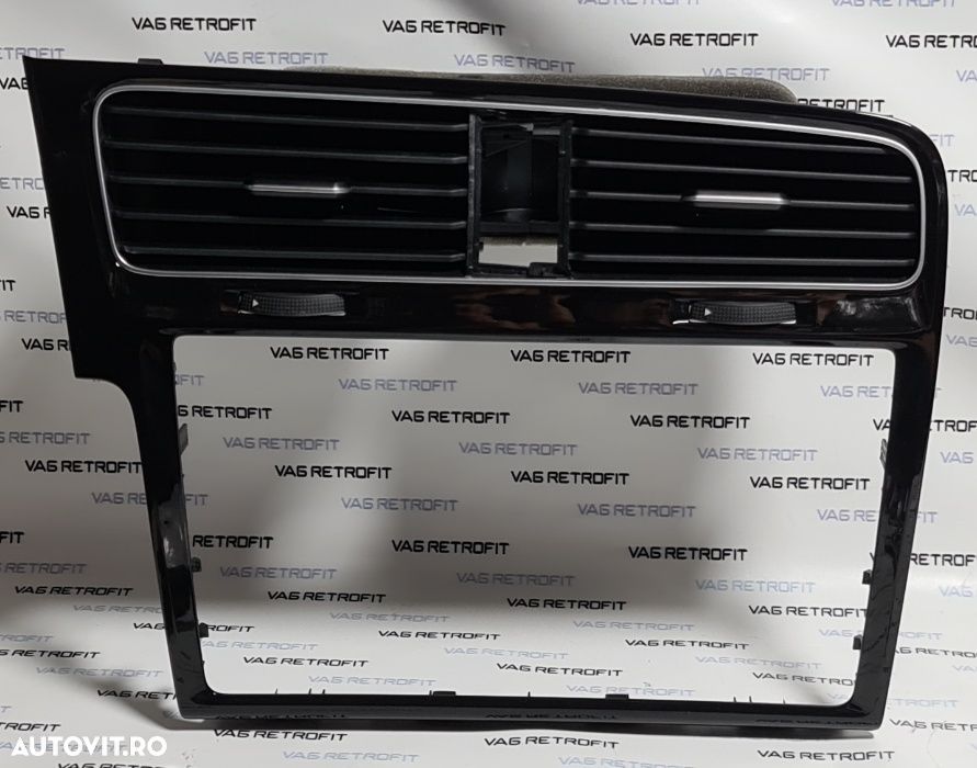 Rama Display Navigatie VW Golf 7 VII Display 9.2 Inch Rama Adaptoare - 1