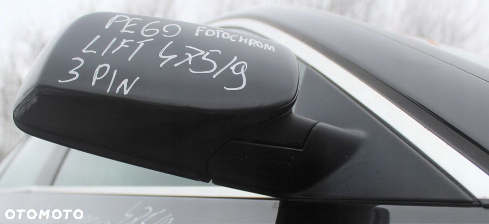 LUSTERKO PRAWE BMW E60 E61 475 BLACK SAP EUROPA 3P - 2