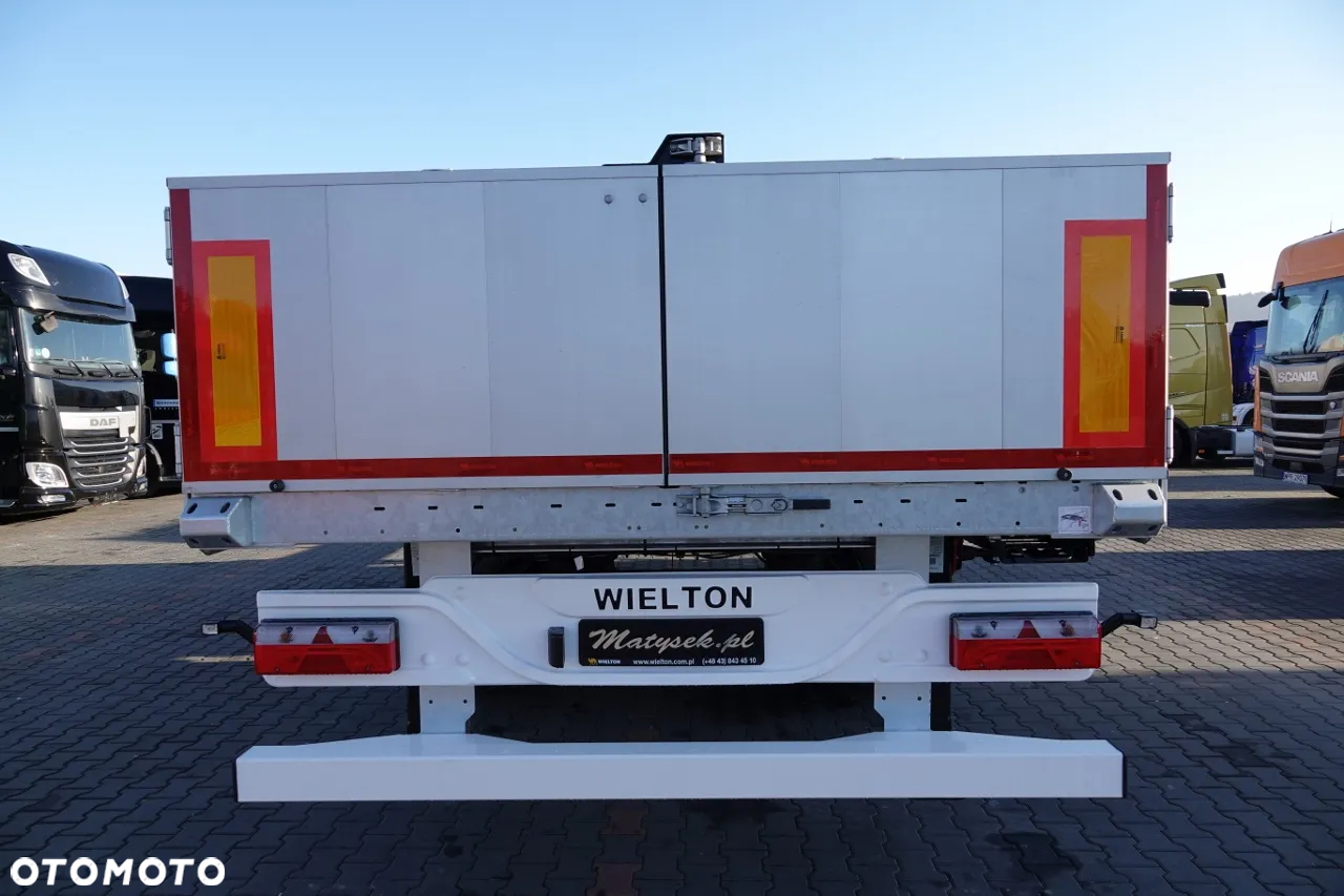 Wielton PRZYCZEPA BURTOWA / DO BUDOWLANKI / NOWA / 2025 ROK / DOSTĘPNA OD RĘKI / WAGA: 3800 KG / ALUFELGI - 14