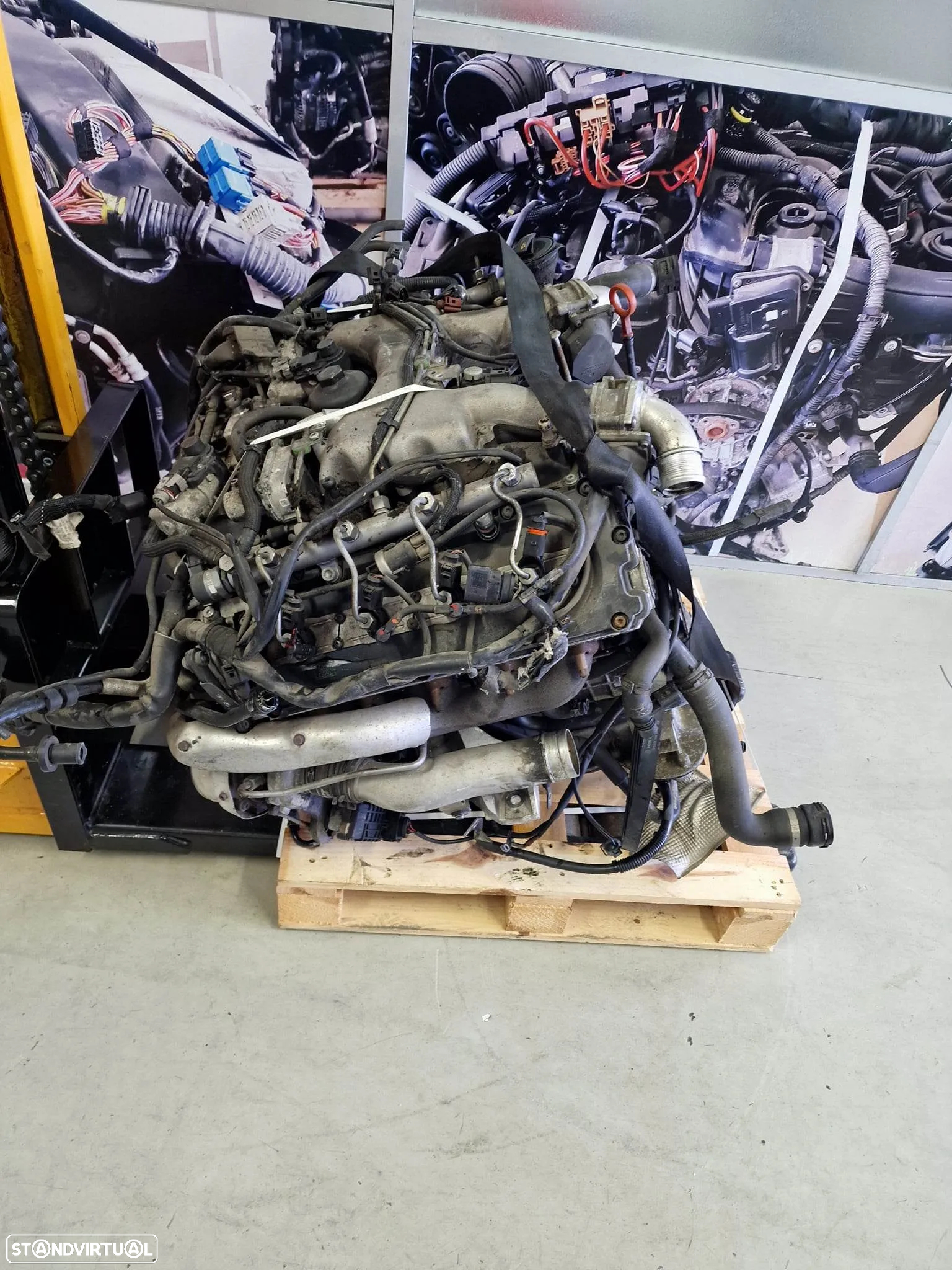 Motor Audi Q7 4.2 TDI 2010 de 326cv, ref BTR - 2
