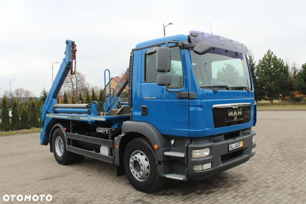 MAN TGM 18.340 BRAMOWIEC MEILLER KIPPER Z NIEMIEC - 5