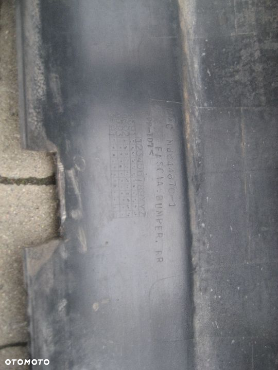 mitsubishi space runner 93-98r zderzak tył tylni mb644870 1 - 9