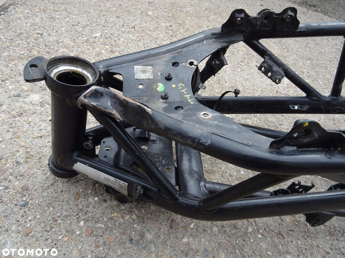 KTM DUKE 125 RAMA DOKUMENTY 19 17 - 23 - 4