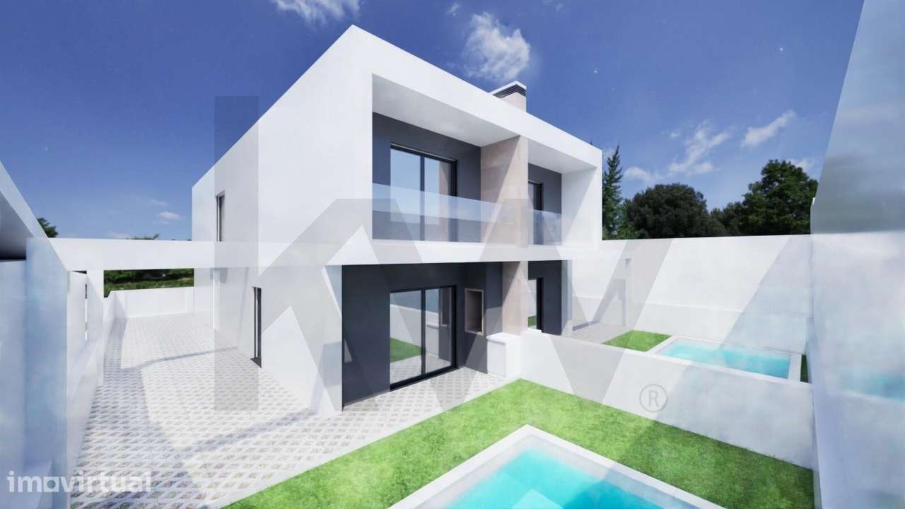 Terreno em Construção de Moradia Geminada T3  à venda em Fernão Ferro - Grande imagem: 2/8