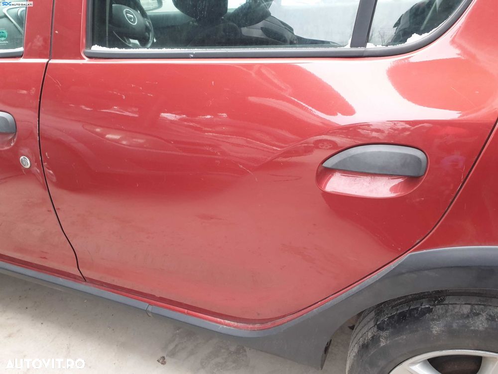 Usa Usi Portiera Portiere Stanga Spate Dezechipata Dacia Sandero 2 Stepway Hatchback 2012 - 2016 Culoare TEB76 [Q0132] - 1