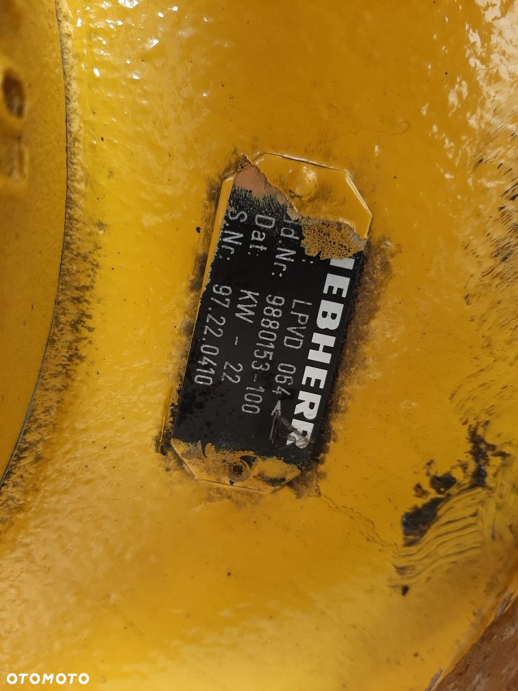 LIEBHERR 900 ZW pompa hydrauliczna LPVD 064 do koparki Liebherr 900 ZW - 4