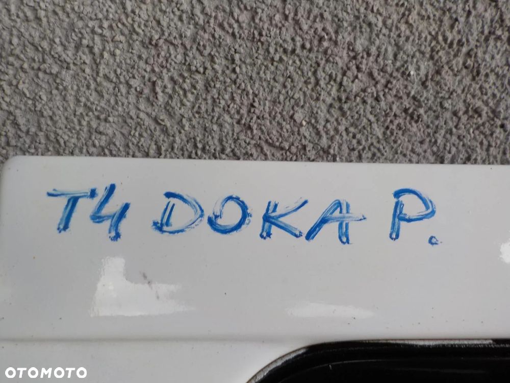VW T4 DOKA DUBELKABINA DRZWI TYŁ TYLNE PRAWE KOMPLETNE - 4