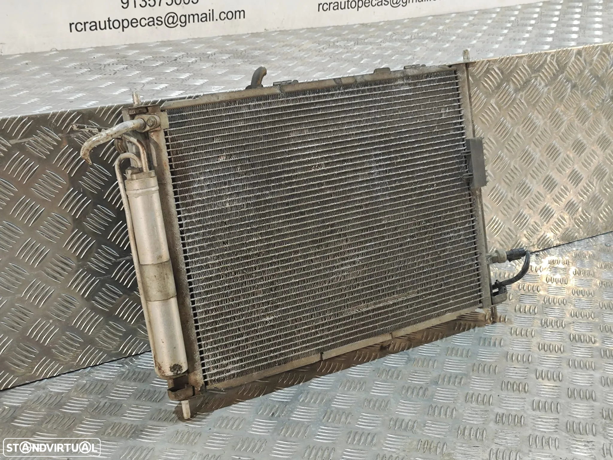 RADIADOR INTERCOOLER VENTILADOR RENAULT MODUS GRAND MODUS JP0 8200149953 - 2