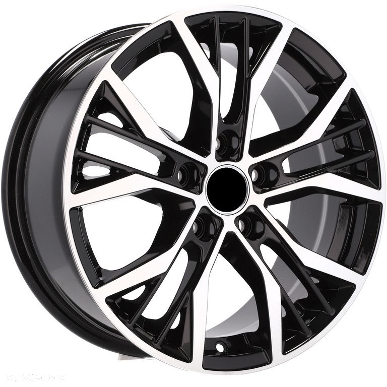 4x Felgi 16 m.in. do VW Passat CC Golf 5 6 7 V VI VII T-ROC - BK713 - 3
