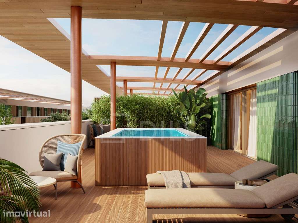 Apartamento T3 duplex com piscina privada, em novo empreendimento, ... - Grande imagem: 3/46